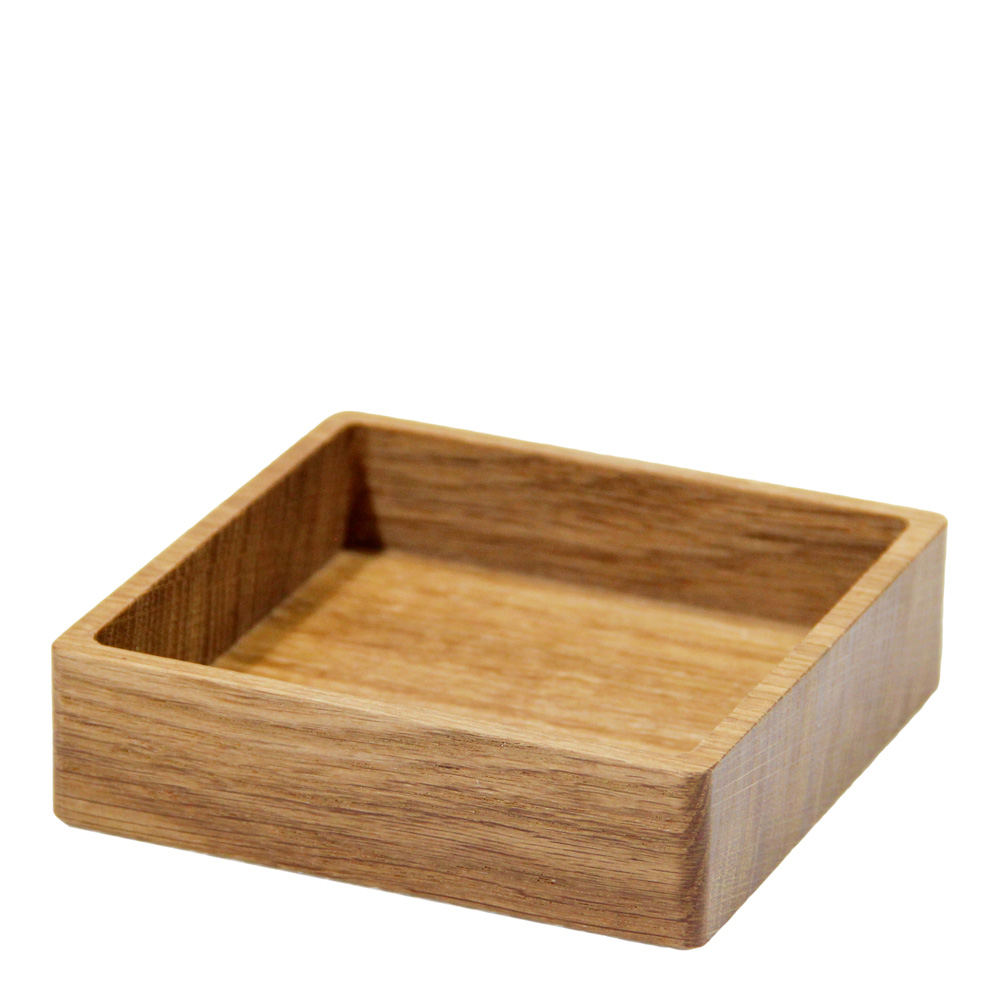 Läs mer om Lind DNA - Wood Box Square S Natur Ek