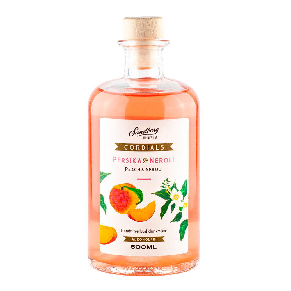 Sandbergs Drink Lab - Cordials Drinkmix Persika och Neroli 500 ml