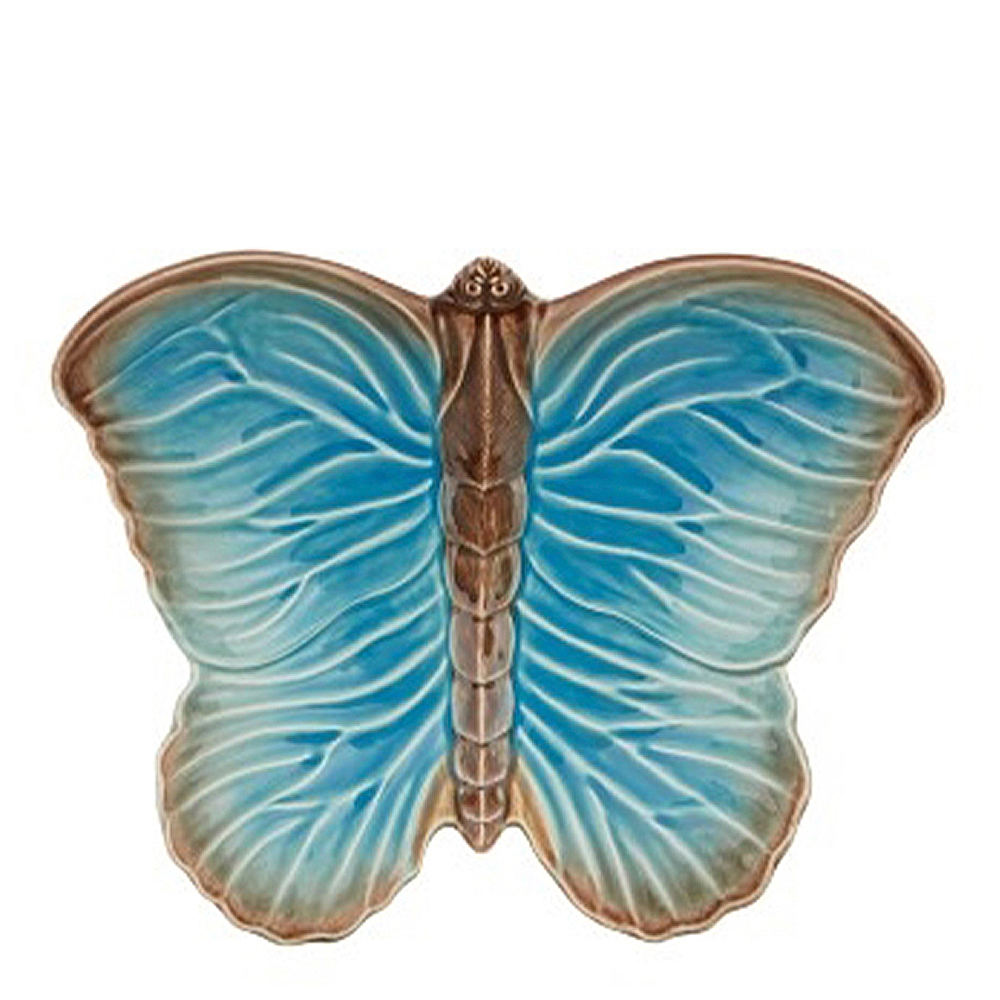 Läs mer om Bordallo Pinheiro - Cloudy Butterfly Fat 33 cm