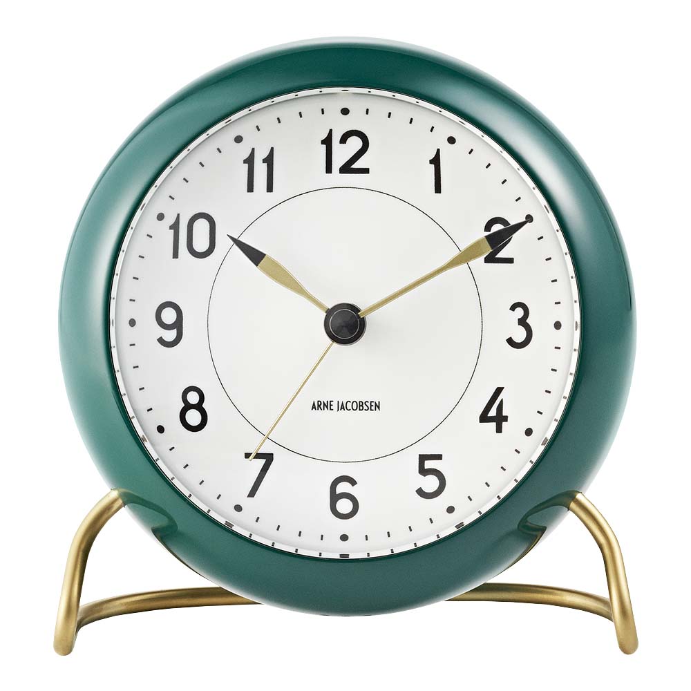 Arne Jacobsen - Station Bordsur 11 cm Grön/Mässing