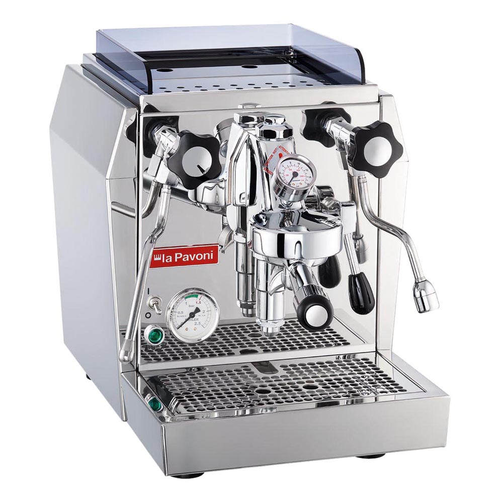 Premium Puoliammattimainen espressokone Ruostumaton teräs