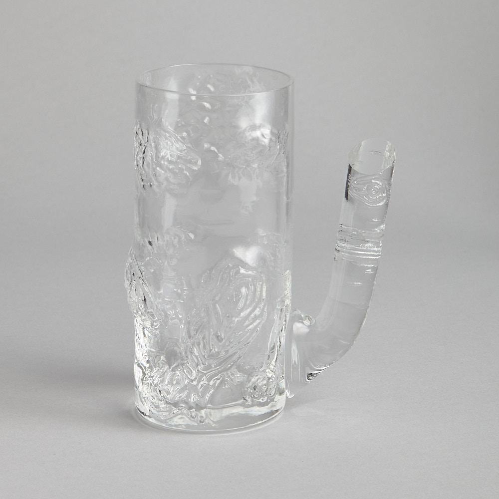 Reijmyre Glasbruk – SÅLD ”Björkstubbe” Ölglas Eugen Montelin 8 st