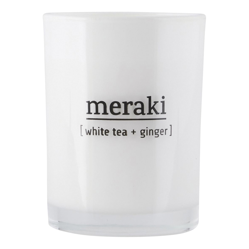 Meraki - Doftljus 10,5 cm White Tea & Ginger