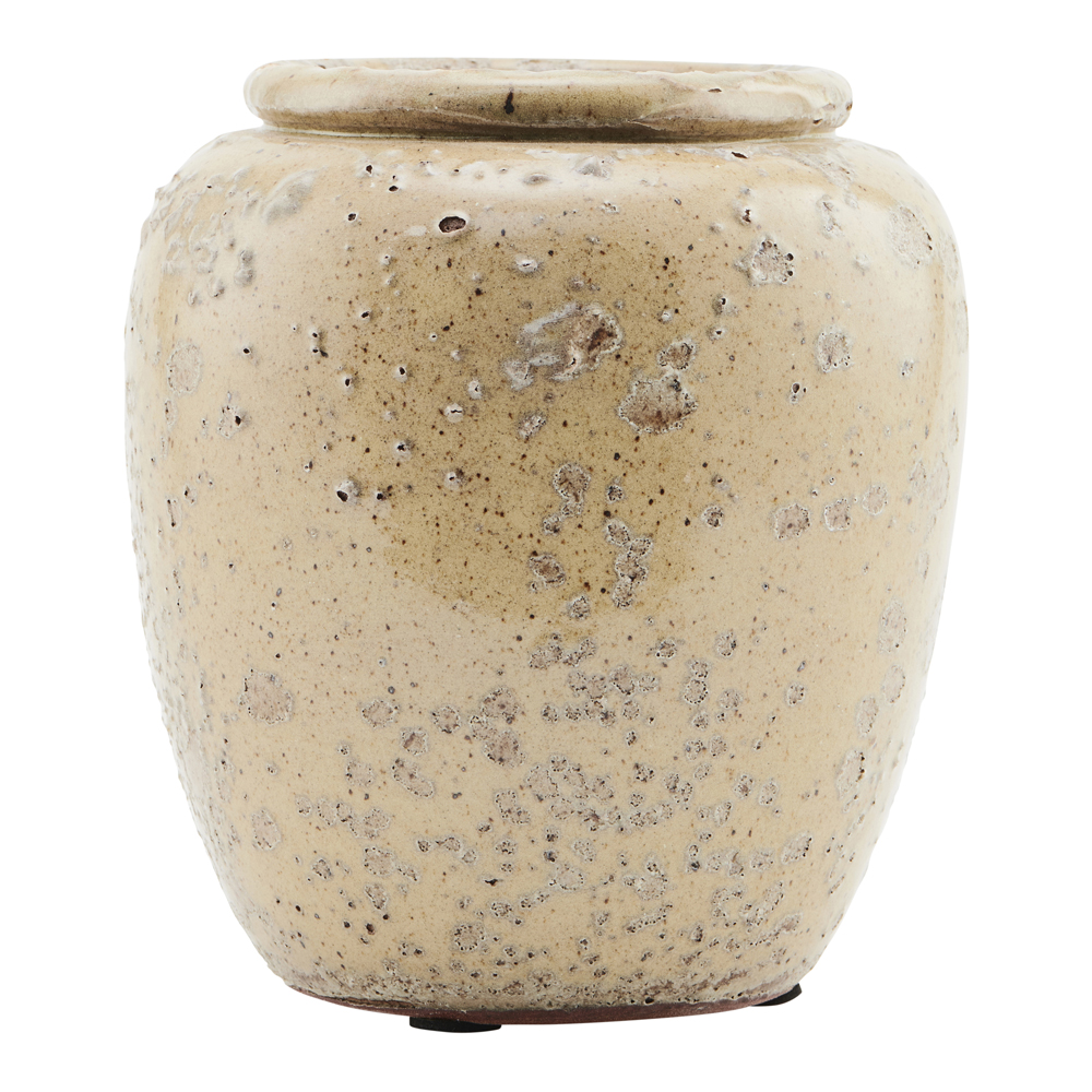 House Doctor - Pale Vas Keramik 16 cm Beige