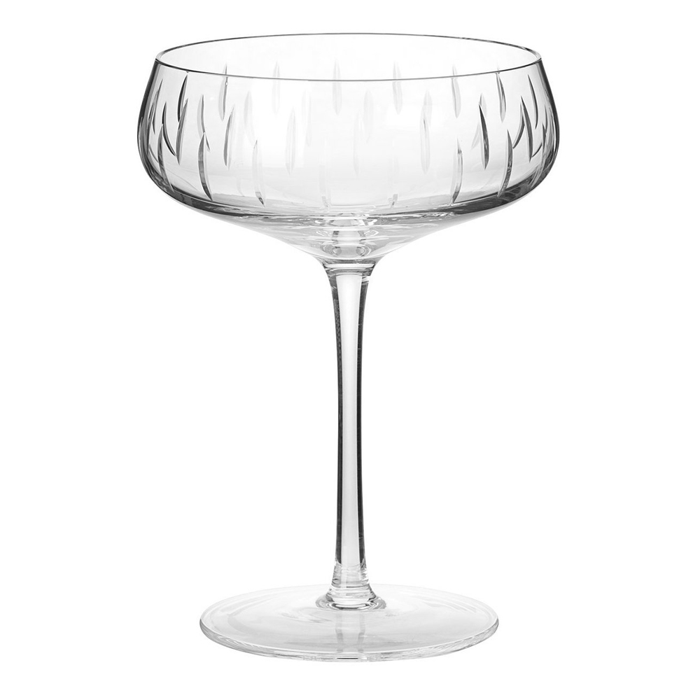 Louise Roe Copenhagen – Crystal Glass Champagne Coupe Klar