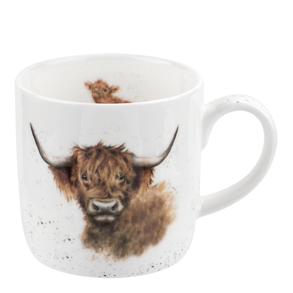 Wrendale Design – Mugg Highland Cow 31 cl