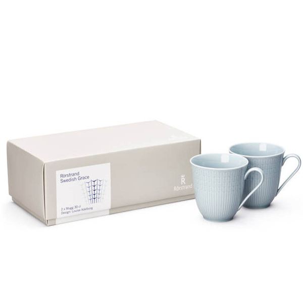 Rörstrand - Swedish Grace Mugg 30 cl 2-pack Is
