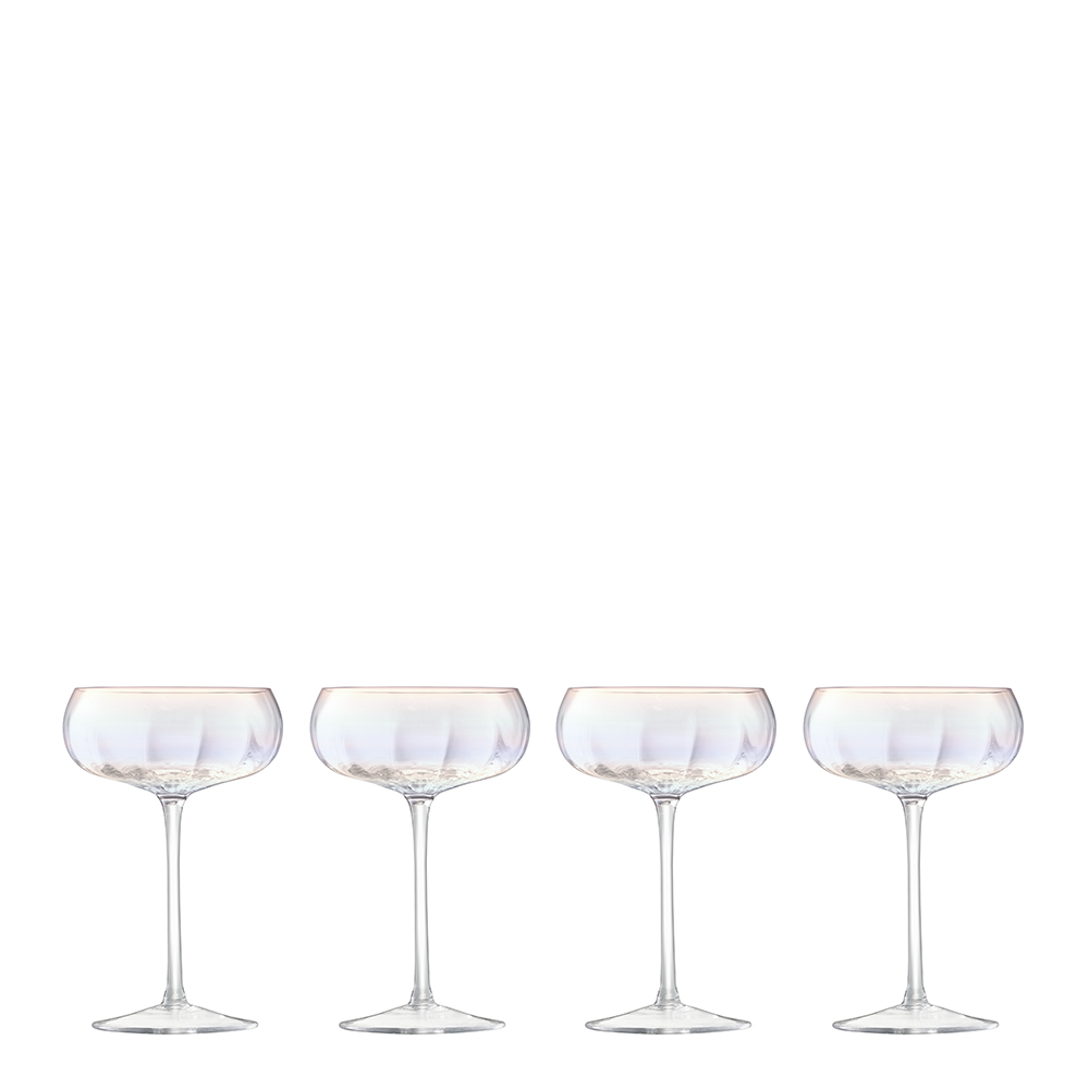 LSA INTERNATIONAL - Pearl Champagnecoupe 30 cl 4-pack