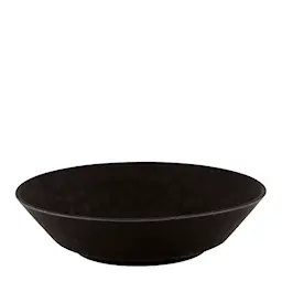 Modern House Black Satin Pastatallrik 25,5 cm  Svart