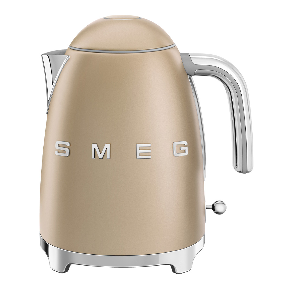 Läs mer om Smeg - Smeg 50s Style Vattenkokare 1,7 L Matt Guld