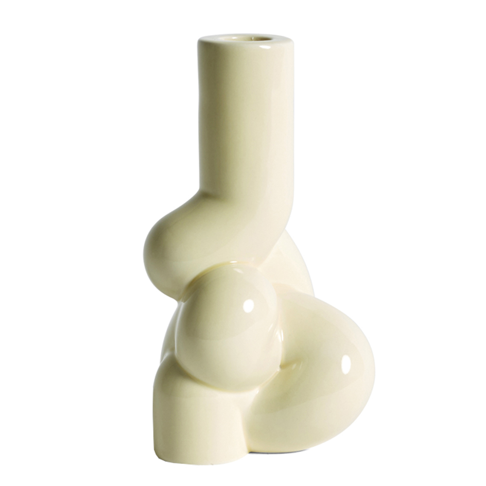 Hay - W&S Soft Ljusstake Ljusgul