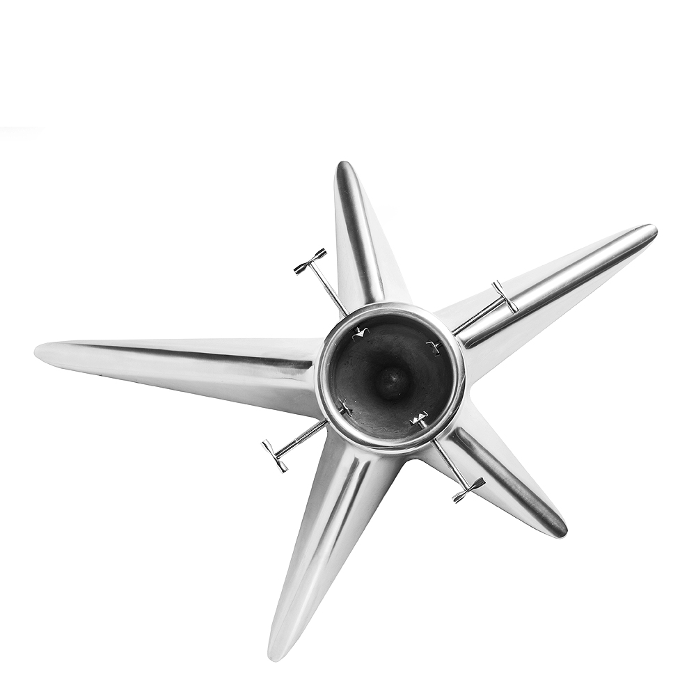 Root Julgransfot 65x53 cm Aluminium