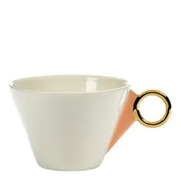 Serax Desirée Teekuppi 10,8 cm Valkoinen/Kulta