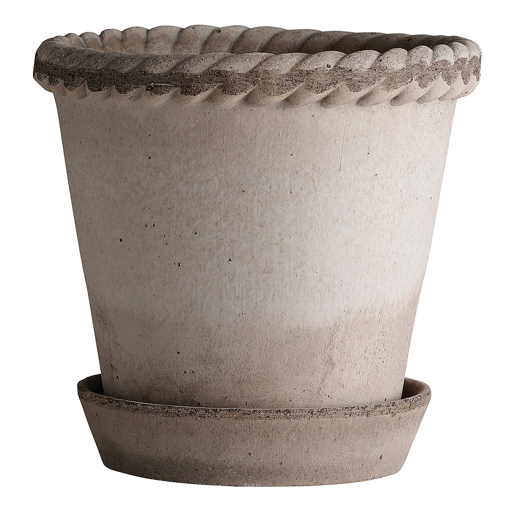 Bergs Potter - Emilia krukke/fat 21 cm grå