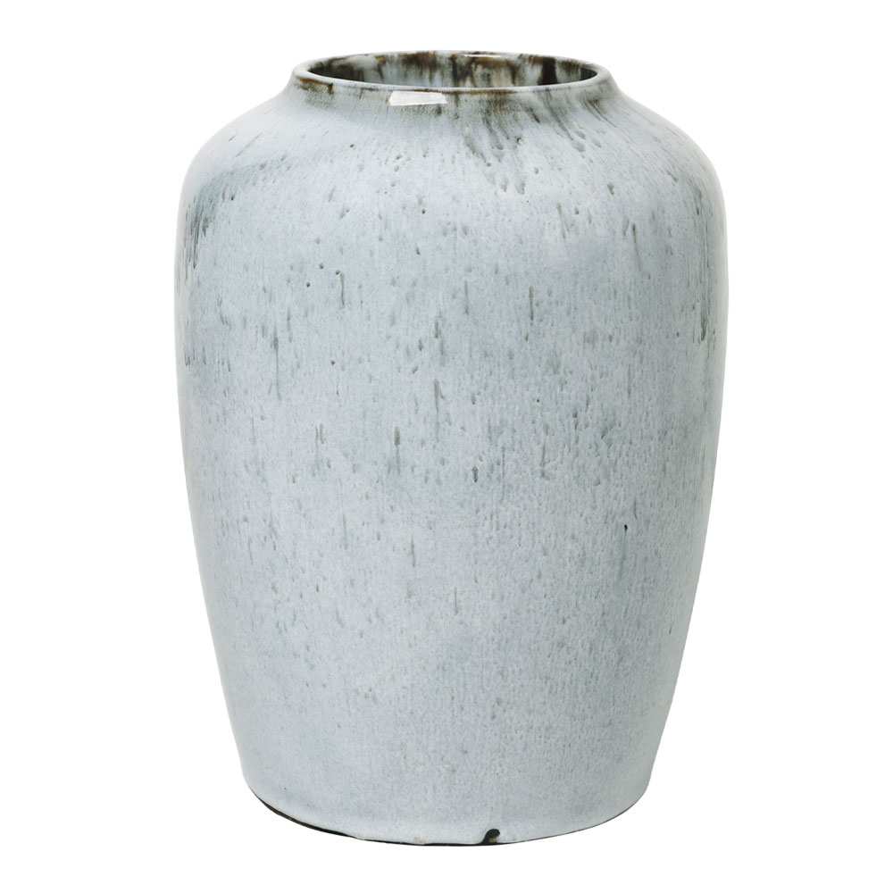 Broste Copenhagen – CPH Curve Vas för Torkade Blommor 19×24,5 cm Ljusblå