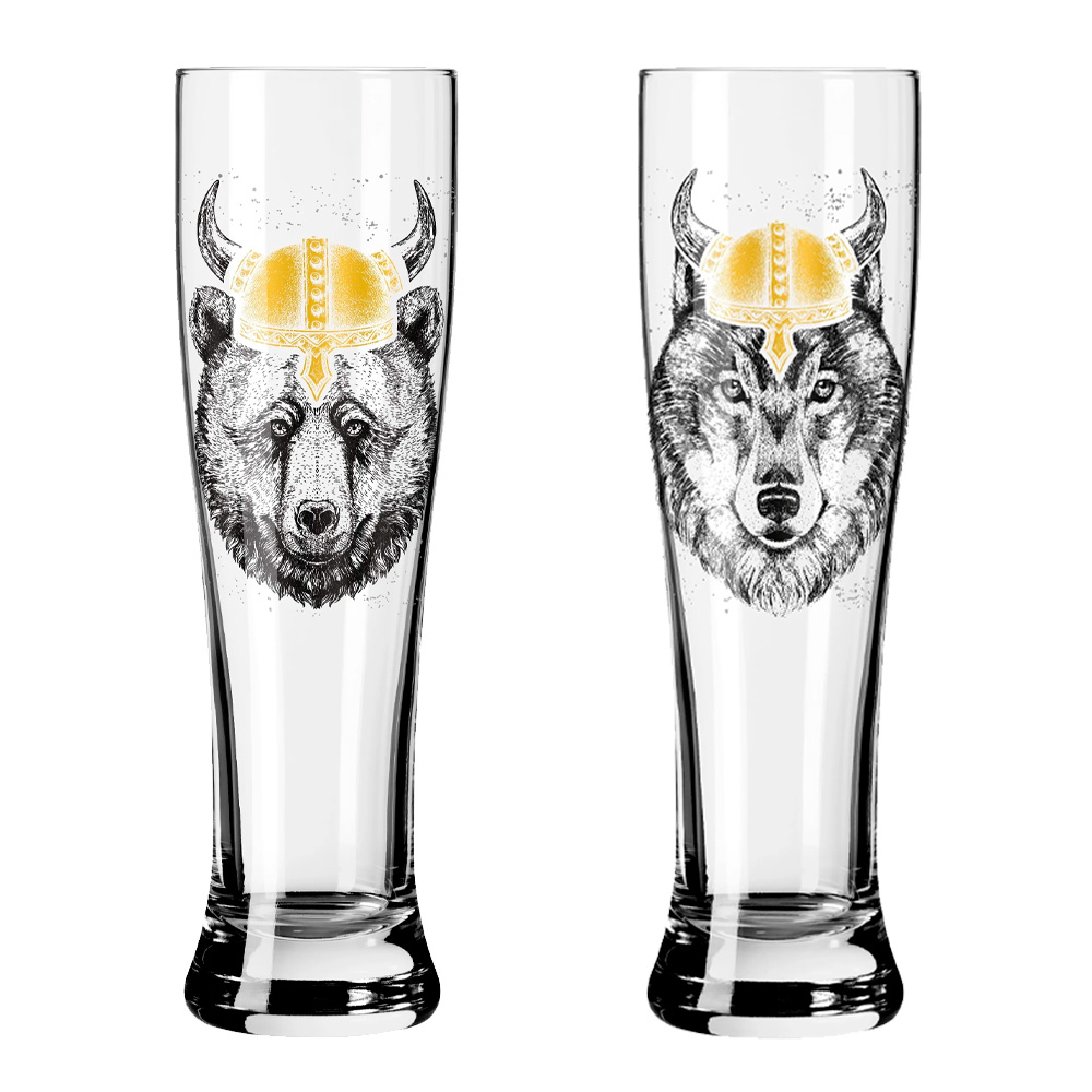 Läs mer om Ritzenhoff - Brauchzeit Ölglas NO: 15 & 16 2-pack Klar