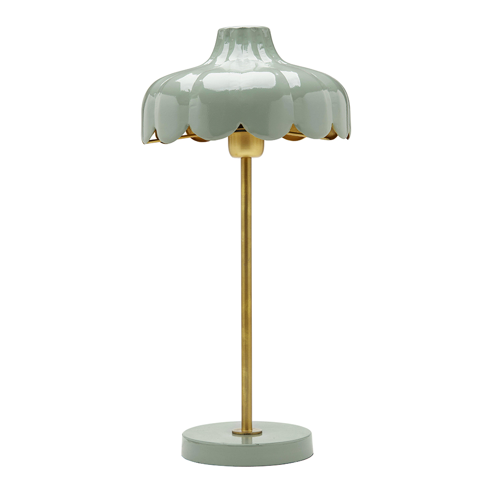 PR Home Wells Bordslampa 50 cm Grön/Guld