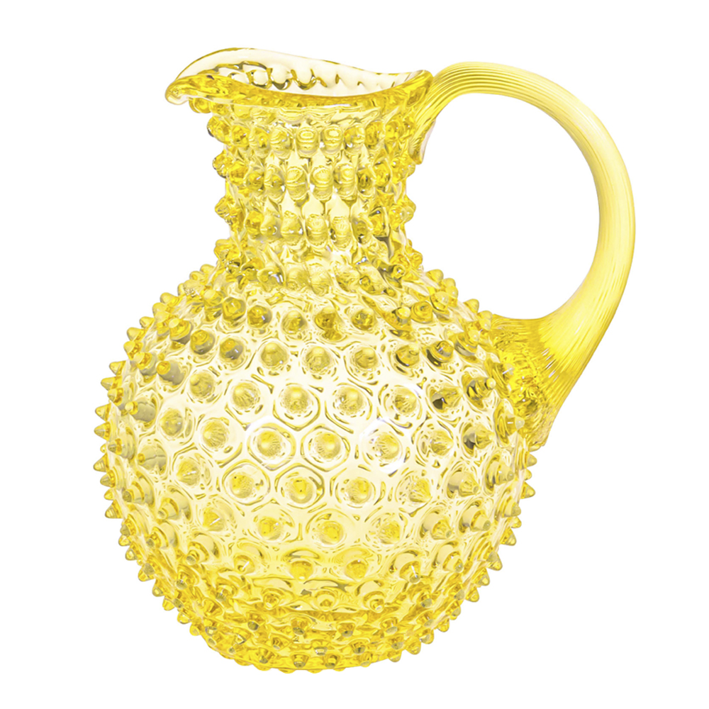 Läs mer om Klimchi - Hobnail Karaff 2 L Citrine