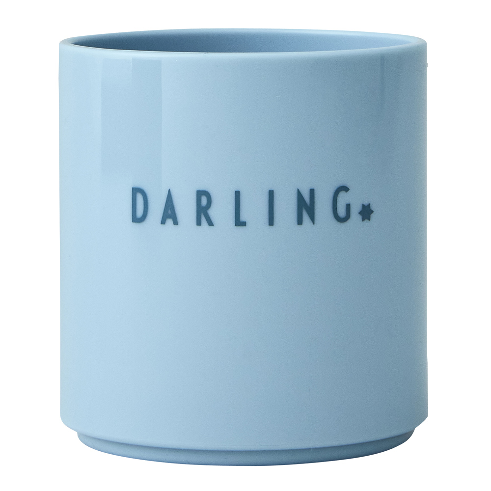 Design Letters Mini Favourite Mugg 175 cl Darling Ljusblå