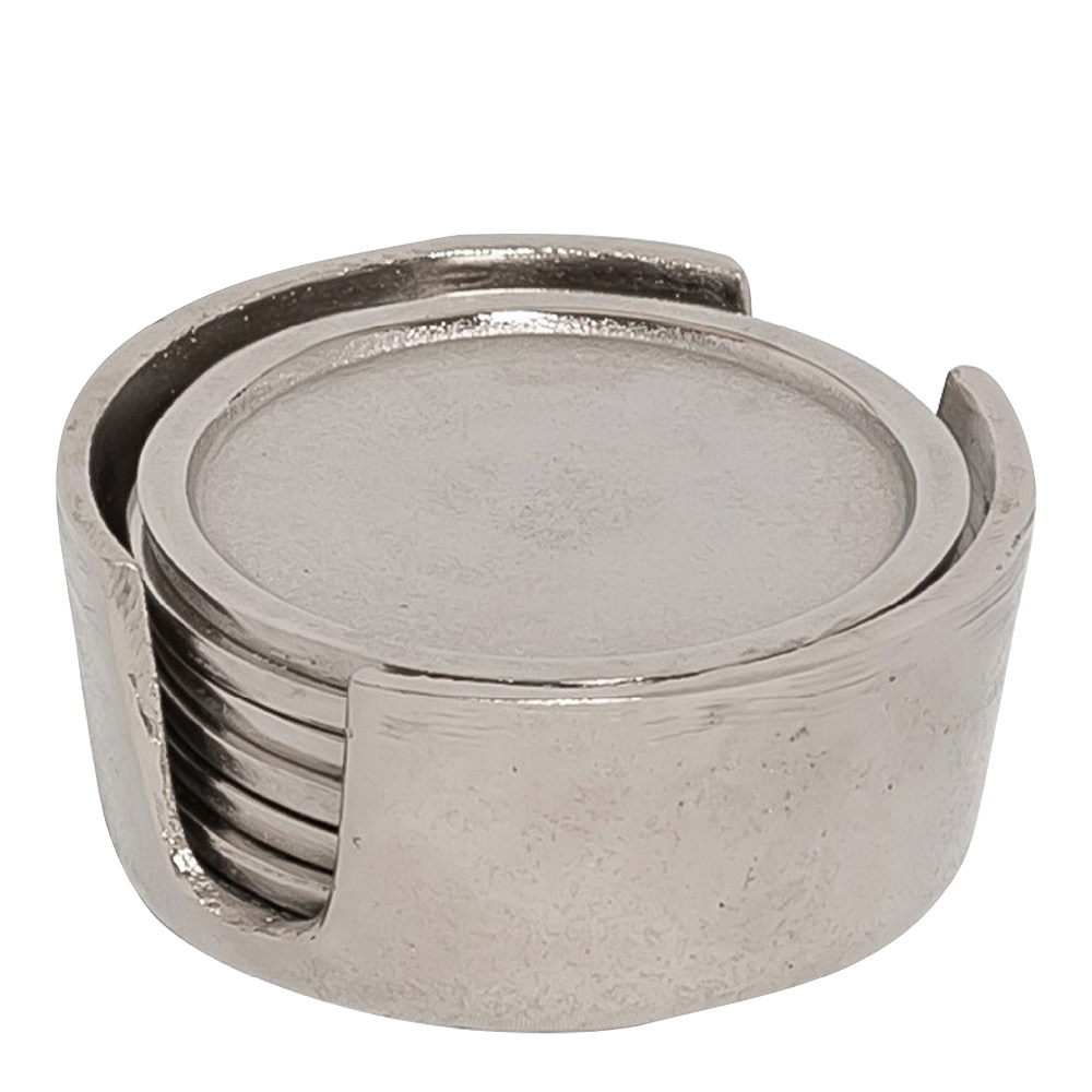 Dorre – Glasunderlägg 9 cm Silver