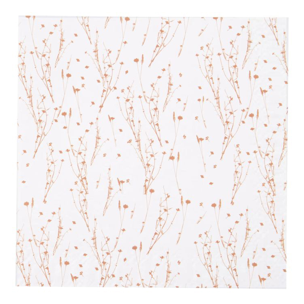 Meadow Servetti 16,5×16,5 cm 40 kpl Oranssi