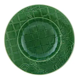 Bordallo Pinheiro Parodia Suppeskål 25 cm Grønn 