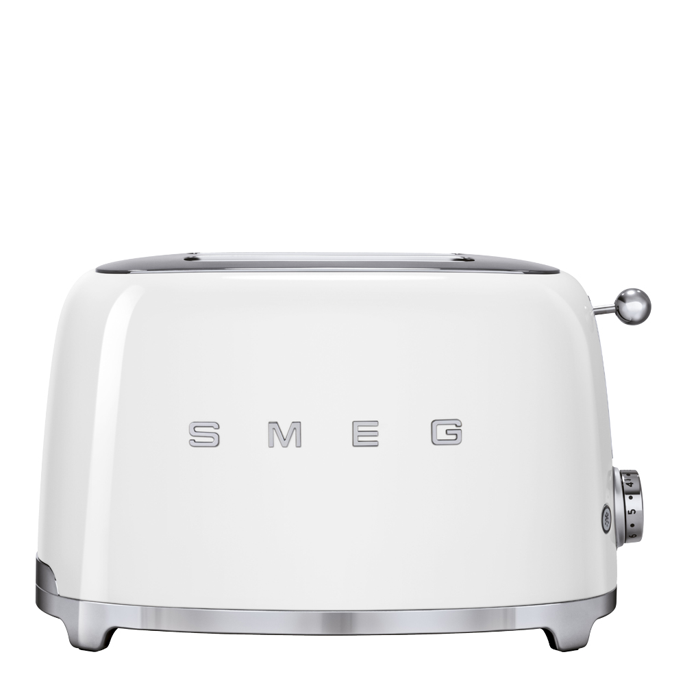 Läs mer om Smeg - Smeg 50s Style Brödrost 2 skivor Vit