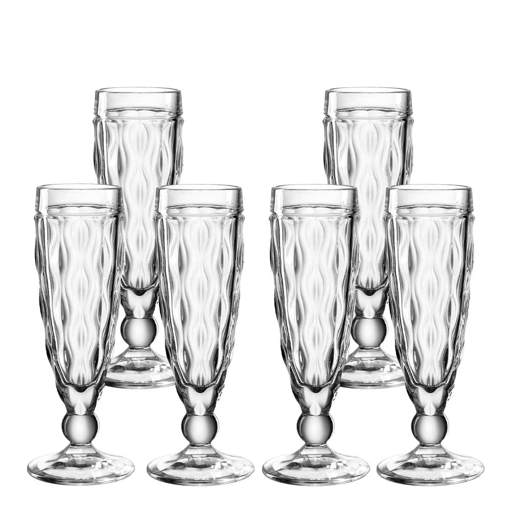 Leonardo - Brindisi Champagneglas 14 cl 6-pack Klar