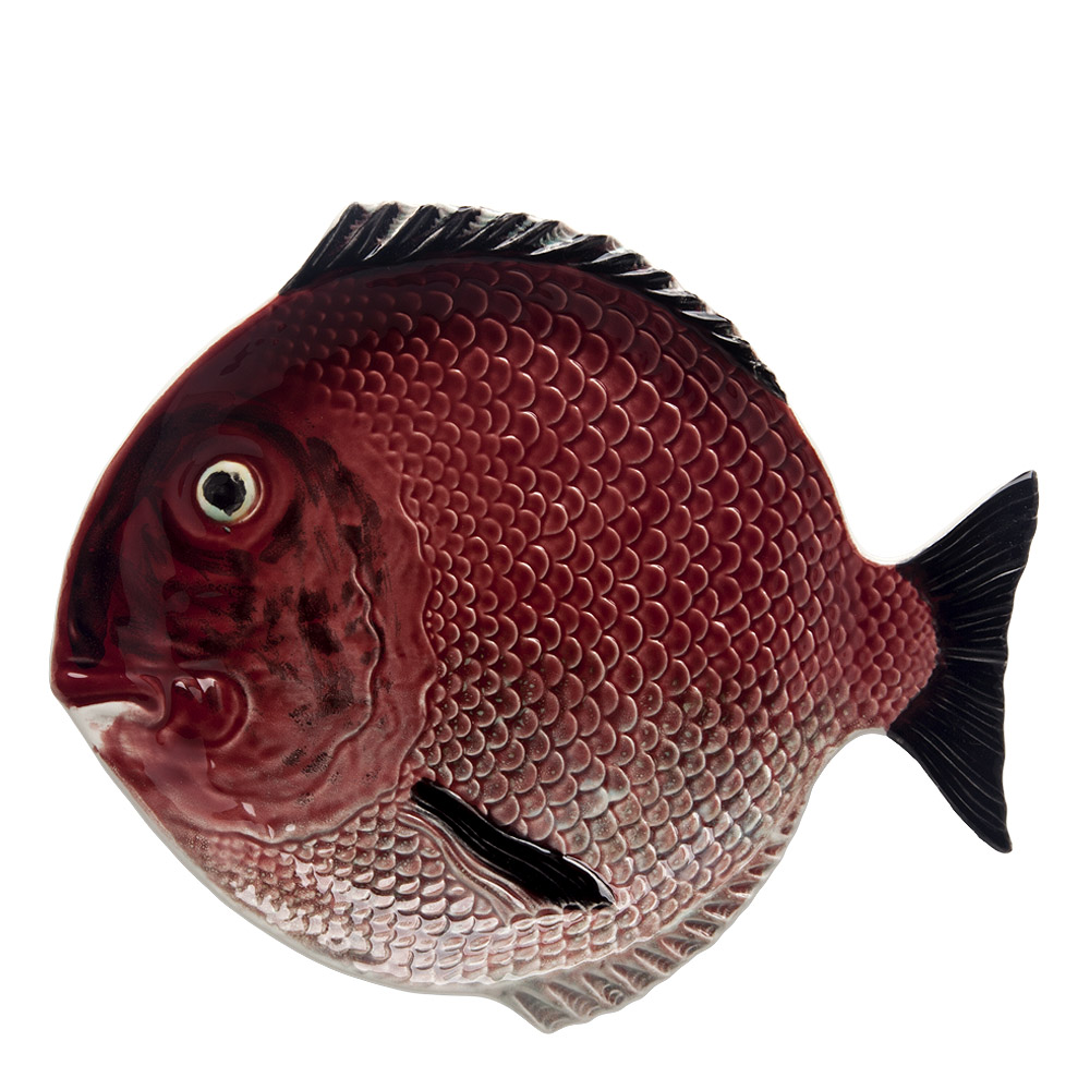 Läs mer om Bordallo Pinheiro - Peixes Tallrik Fisk 27,5 cm