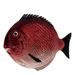 Bordallo Pinheiro Peixes Tallrik Fisk 27,5 cm