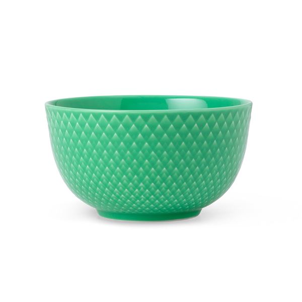 Läs mer om Lyngby Porcelain - Rhombe Color Skål 11 cm Grön