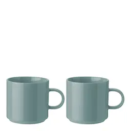 Stelton Classic Mugg 20 cl 2-pack Dusty green 
