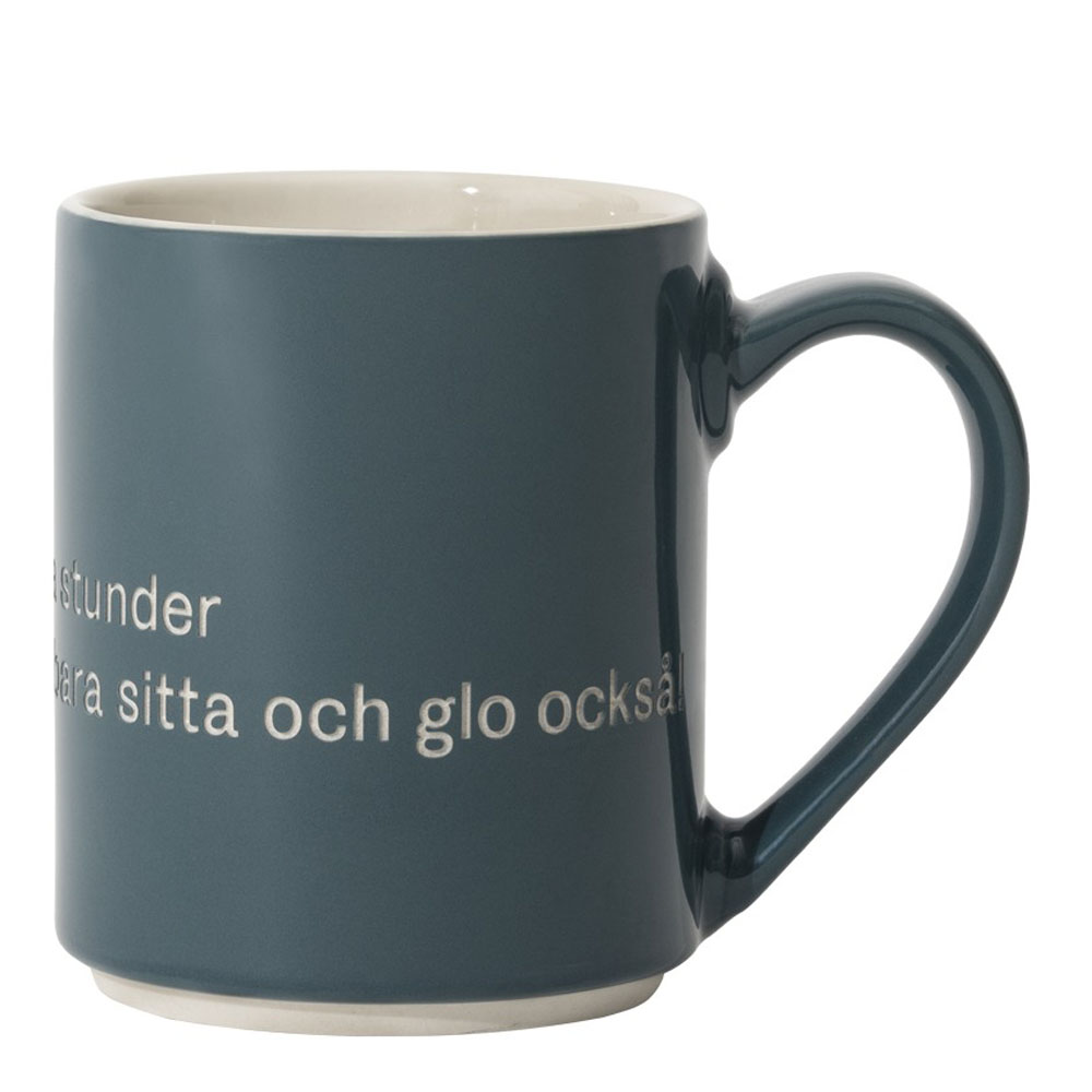 Design House Stockholm – Astrid Lindgren Mugg Blå Och så ska man ju ha några stunder