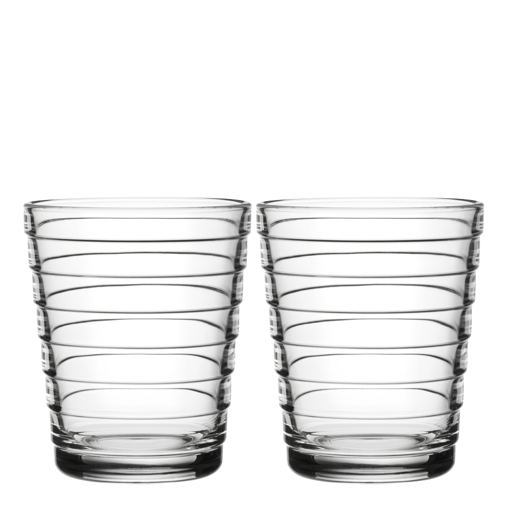 Iittala - Aino Aalto glass 22 cl 2 stk klar