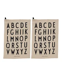 Design Letters Kökshandduk 60x40 cm 2-pack Beige