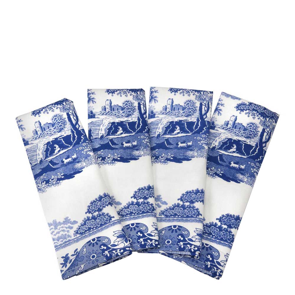 Spode - Blue Italian Servett 45x45 cm 4-pack