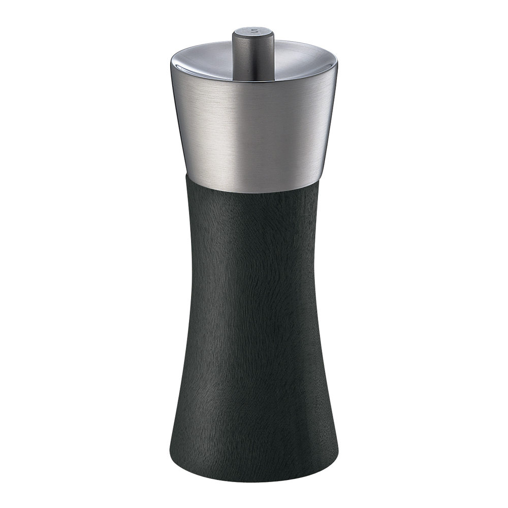 Zassenhaus - Augsburg saltkvern 14 cm rustfri/svart