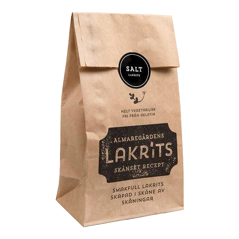 Läs mer om Almaregårdens Lakrits - Saltlakrits 150 g