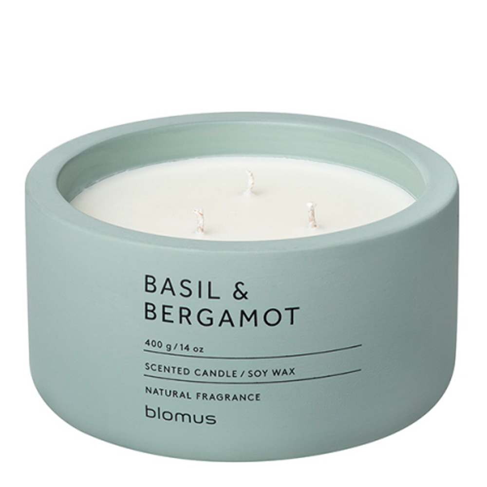 Blomus - Fraga Doftljus XL 400 g Basil & Bergamot