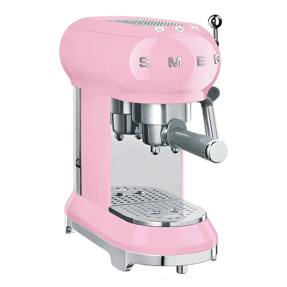 Espressomaskin ECF01 15 bar pastellrosa
