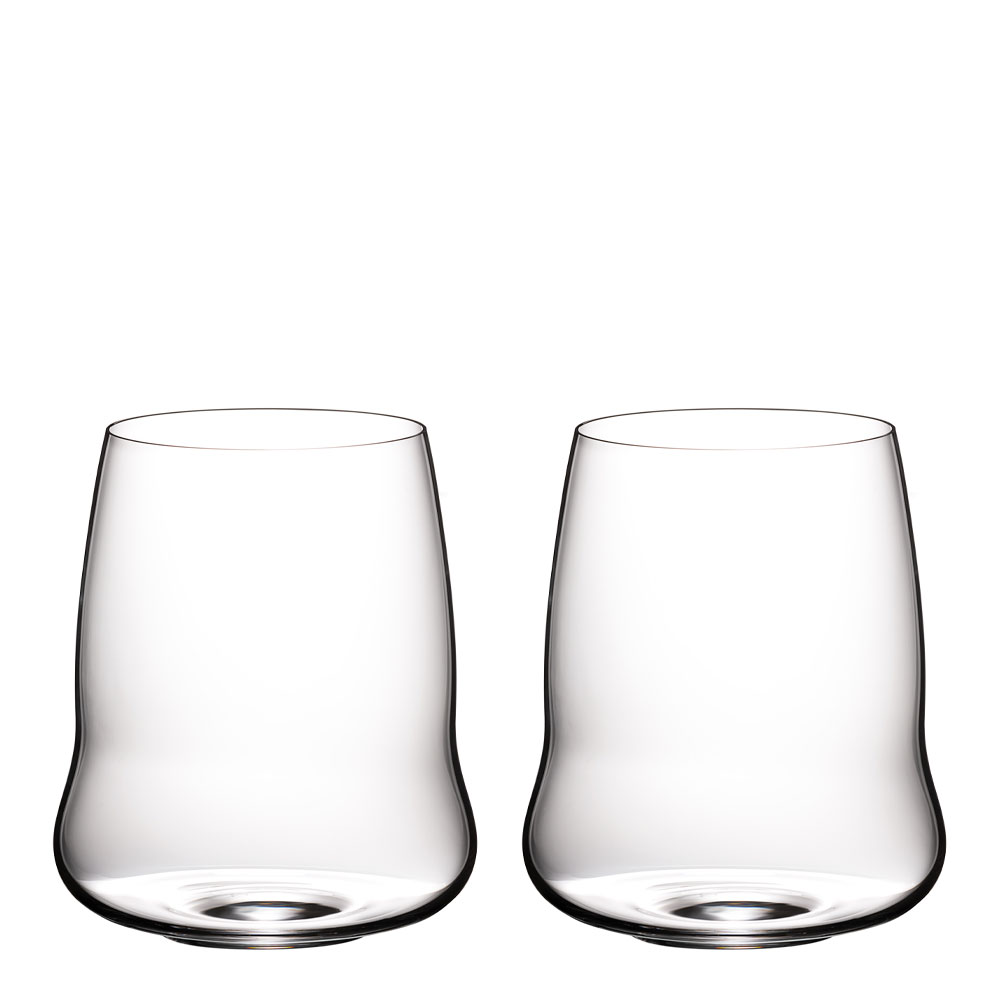 Läs mer om Riedel - Stemless Wings Vinglas Cabernet Sauvignon 67,5 cl 2-pack