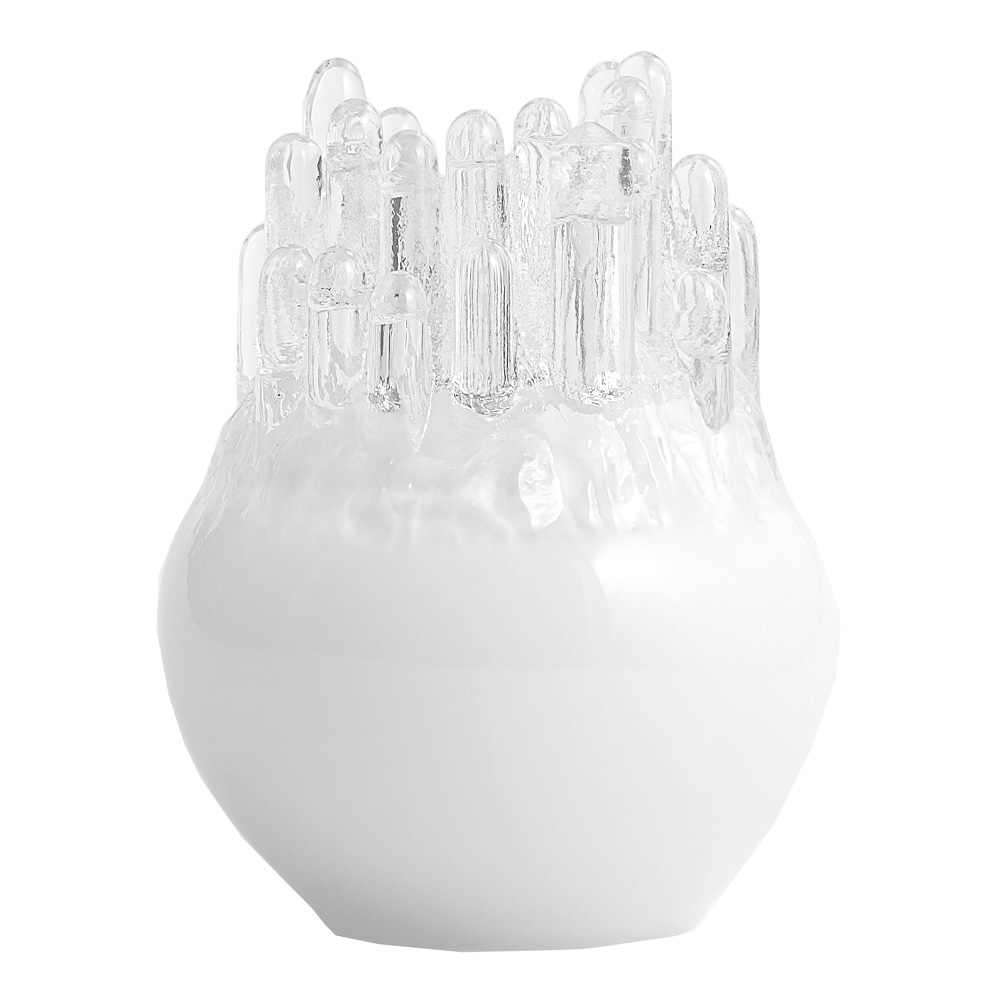 Kosta Boda - Polar Ljushållare 16x16 cm Vit