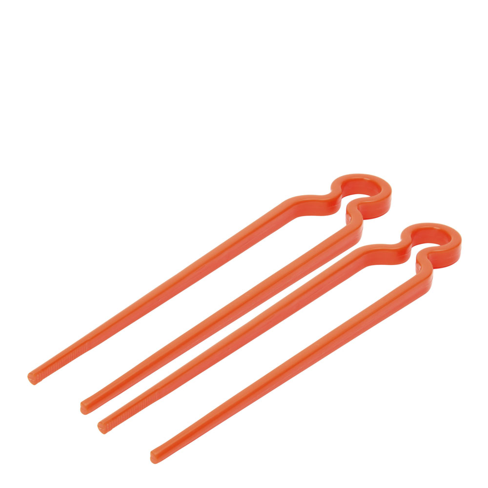 Dexam – School Of Wok Chopsticks för Nybörjare 2-pack Orange