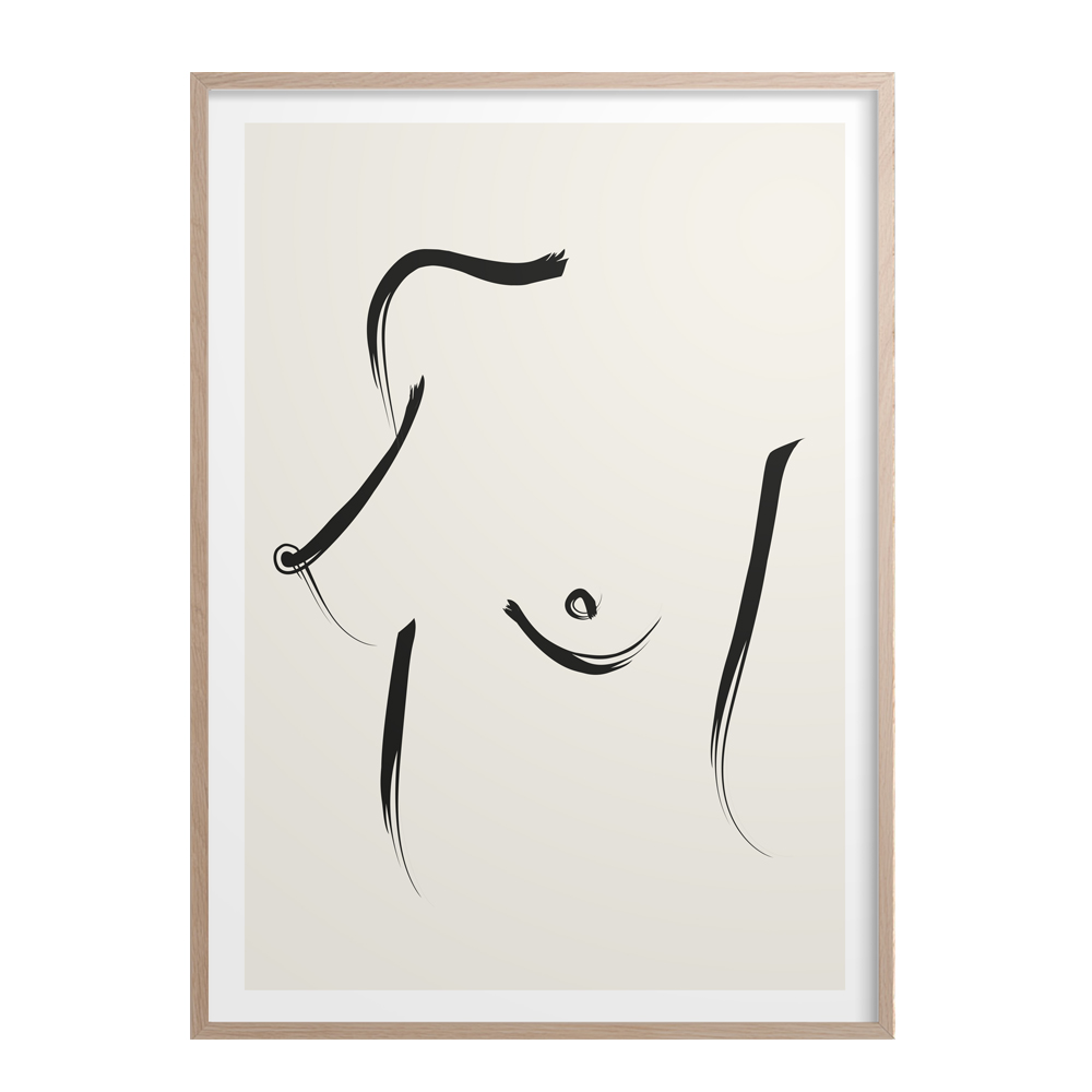 Kunskapstavlan® – Poster 50×70 cm Breast No 2