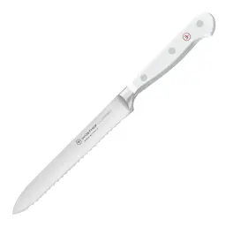 Wüsthof Classic white pølsekniv tagget 14 cm