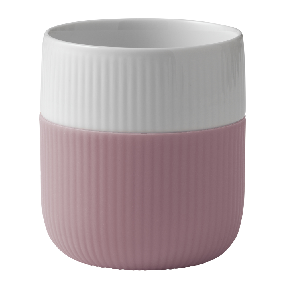 Läs mer om Royal Copenhagen - Fluted Contrast Mugg 33 cl Ros