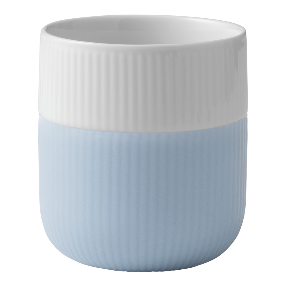 Royal Copenhagen Fluted Contrast Muki 33 cl Light Blue