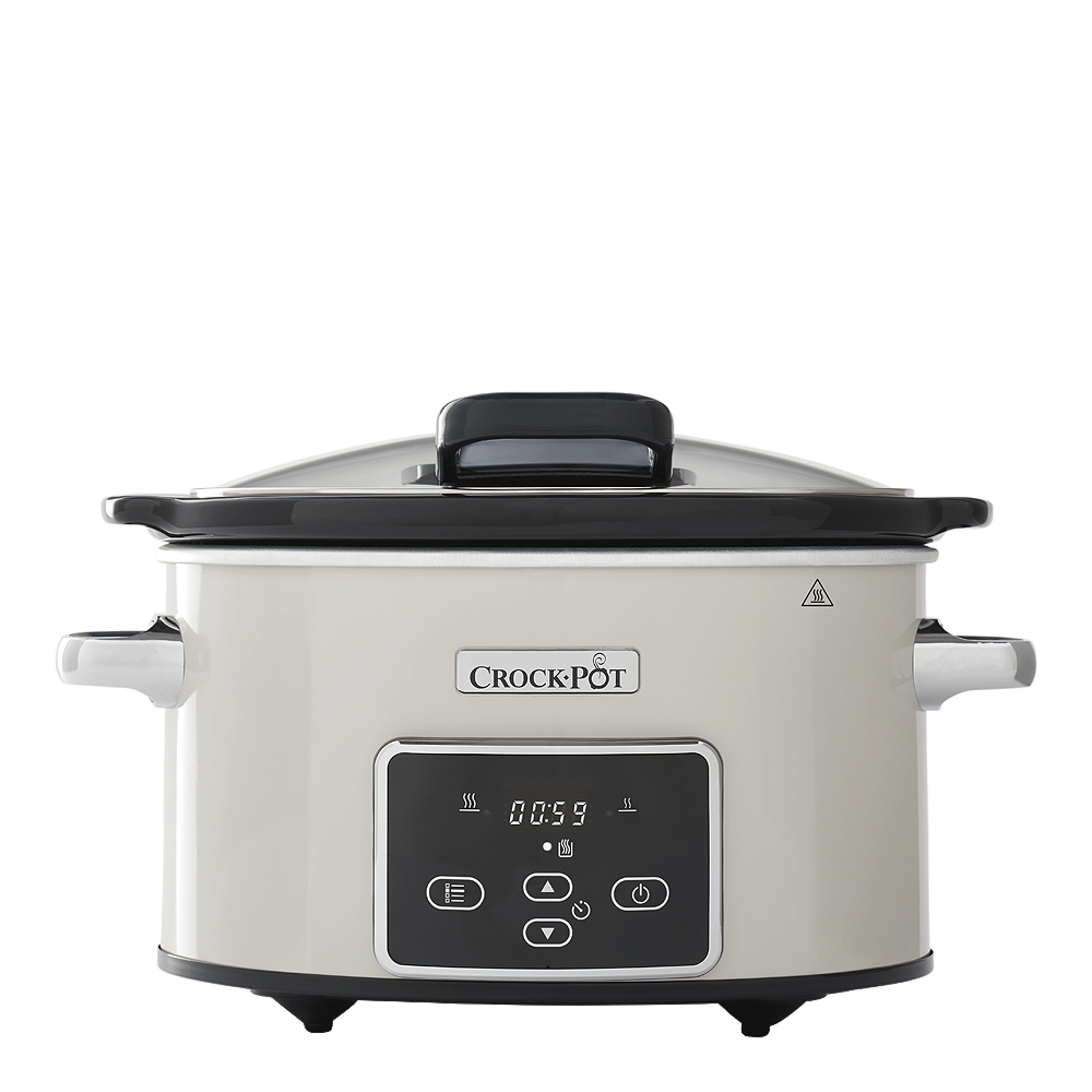 Crock-Pot – Slow Cooker med timer 3,5 L Off-white