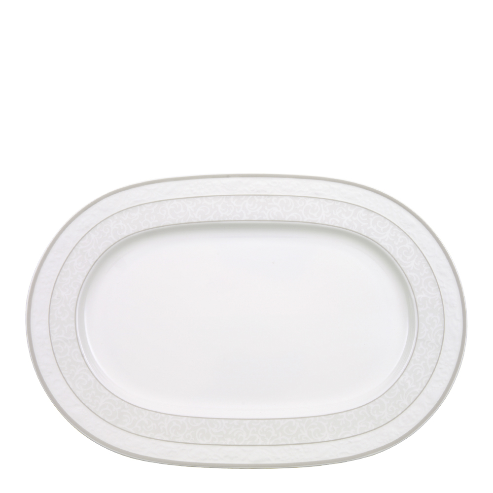 Villeroy & Boch - Gray Peral Fat Ovalt 35 cm