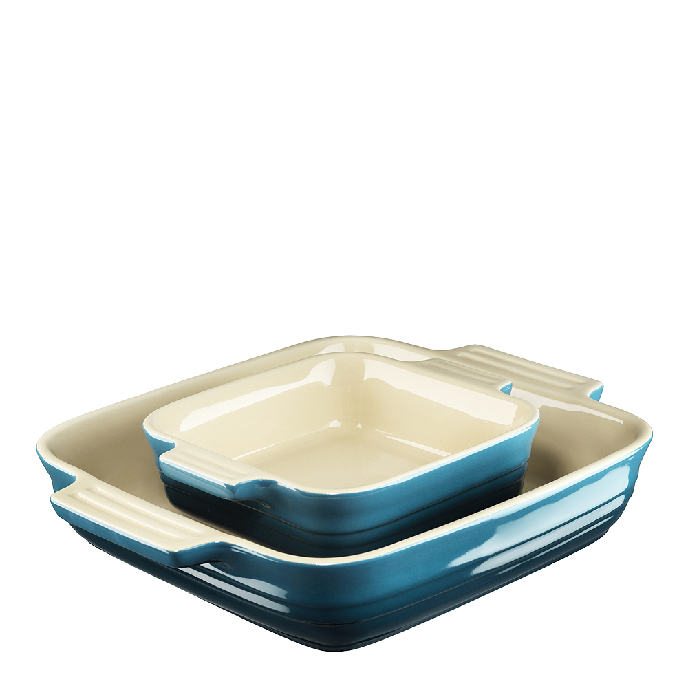 Le Creuset Uunivuokasetti 23+13 cm Deep Teal